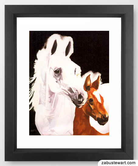 Horses by Zabu Stewart